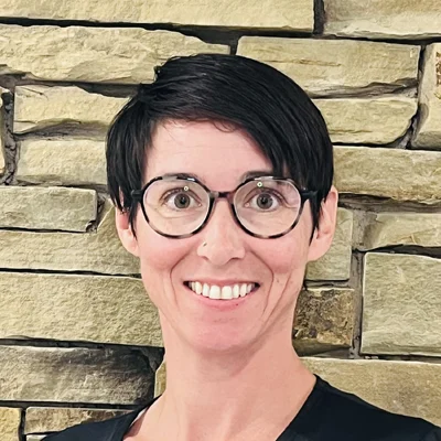 A headshot photo of Krista